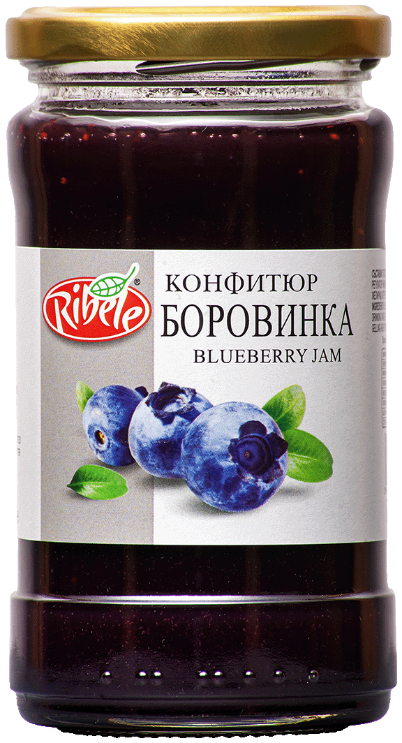 Конфитюр Боровинка RIBELE 314g Конфитюр Боровинка RIBELE 314g
