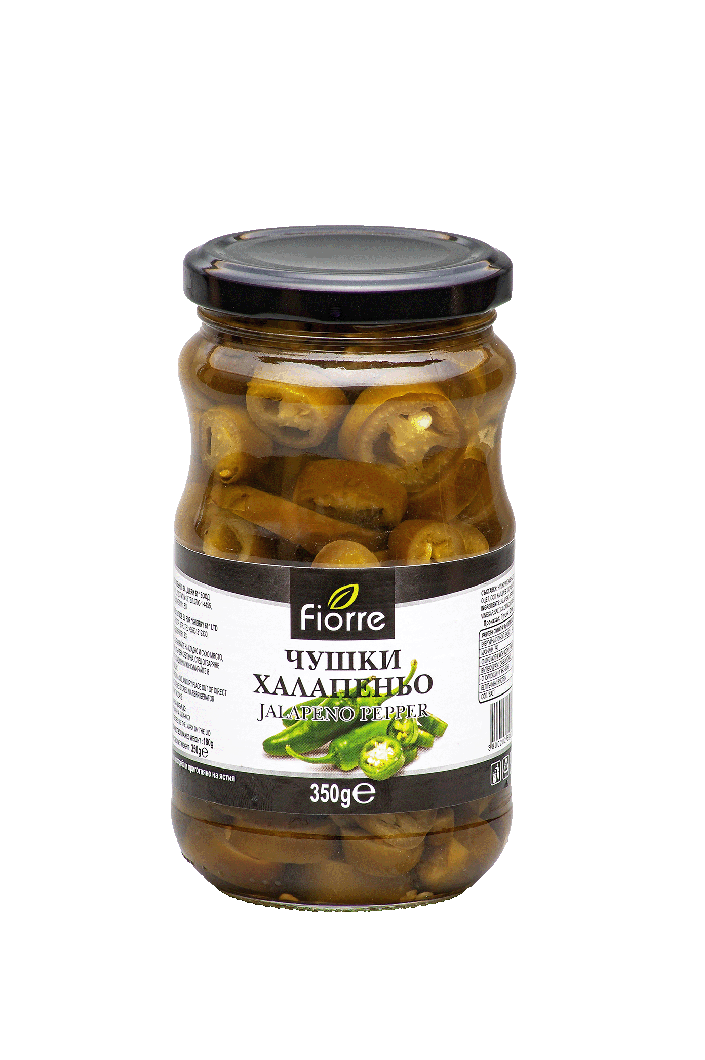 ХАЛАПЕНЬО 350g FIORRE ХАЛАПЕНЬО 350g FIORRE